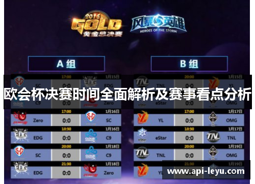 欧会杯决赛时间全面解析及赛事看点分析