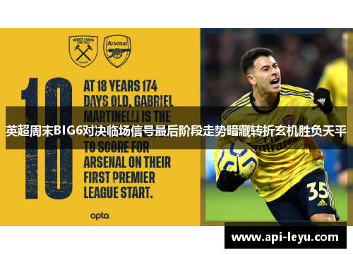英超周末BIG6对决临场信号最后阶段走势暗藏转折玄机胜负天平